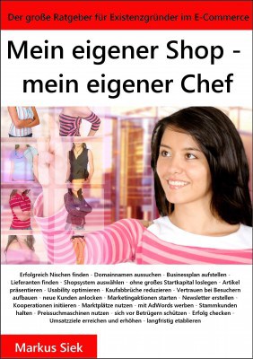 Buchcover: Mein eigener Shop - mein eigener Chef