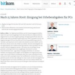 VG Wort einigt sich mit BITKOM auf Nachzahlungen für PCs