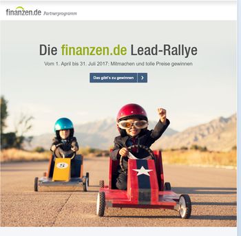 Finanzen.de Lead-Rallye