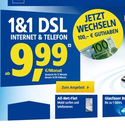 1&1 100 Euro